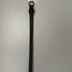 Plus size black belt